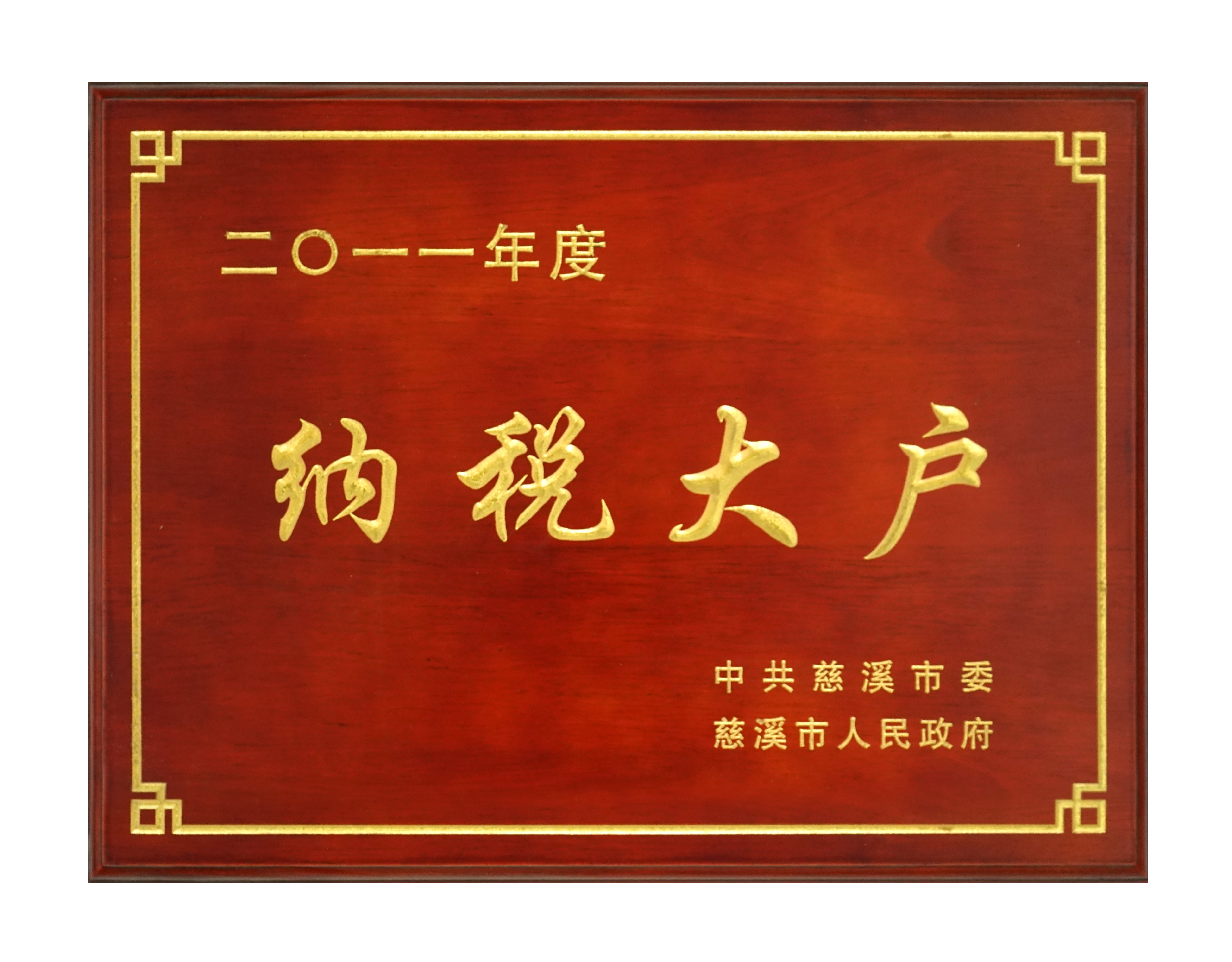 納稅大戶（hù）2011