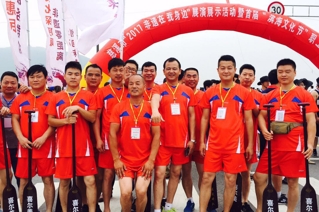 2017年6月區鎮龍（lóng）舟大賽榮獲二等獎